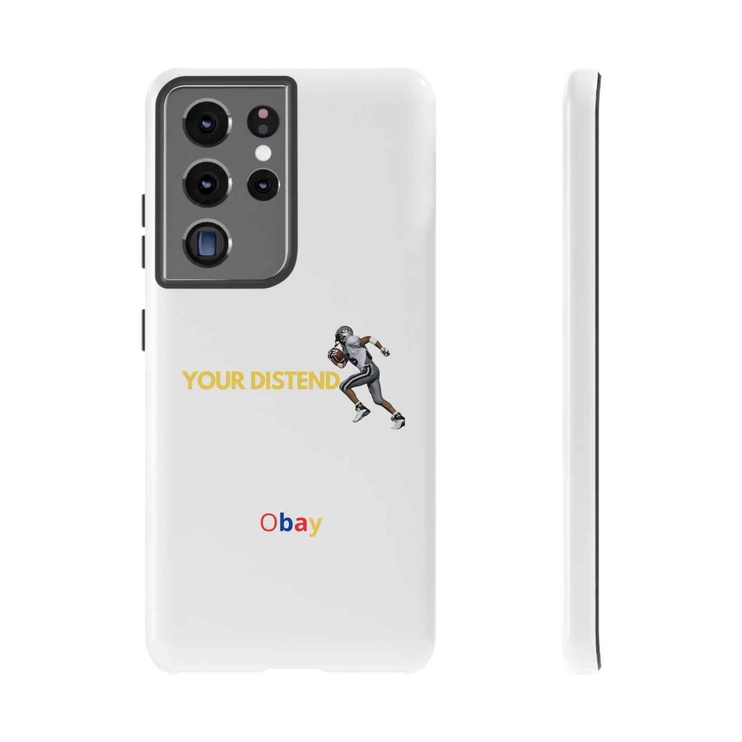 Athlete’s Edge Customizable Tough Phone Case - Durable Sports Design for iPhone, Perfect Personalized Gift for Sports Lovers