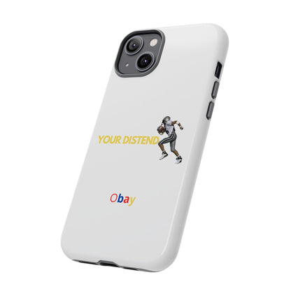 Athlete’s Edge Customizable Tough Phone Case - Durable Sports Design for iPhone, Perfect Personalized Gift for Sports Lovers