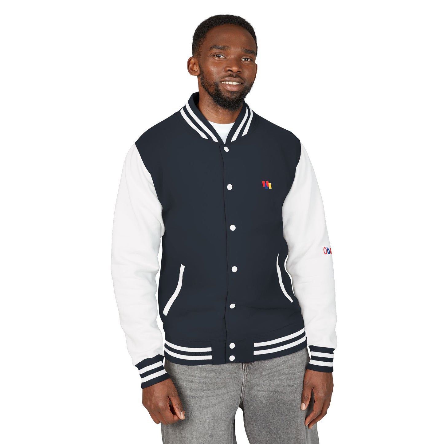 Premium Heavyweight Letterman Jacket - Vintage Athletic Style