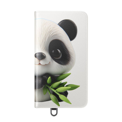 PandaPal Cute Panda Flip Case - Stylish Protection for Kids' Phones, Perfect Gift for Animal Lovers