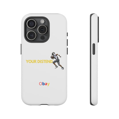 Athlete’s Edge Customizable Tough Phone Case - Durable Sports Design for iPhone, Perfect Personalized Gift for Sports Lovers