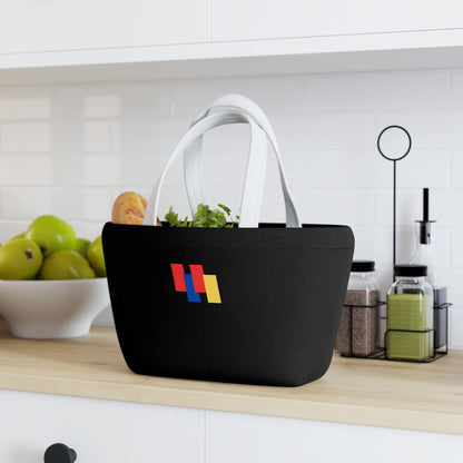 Sunflower Art Insulated Lunch Tote - Eco-Friendly, Colorful Design for Work & Kids' Picnics