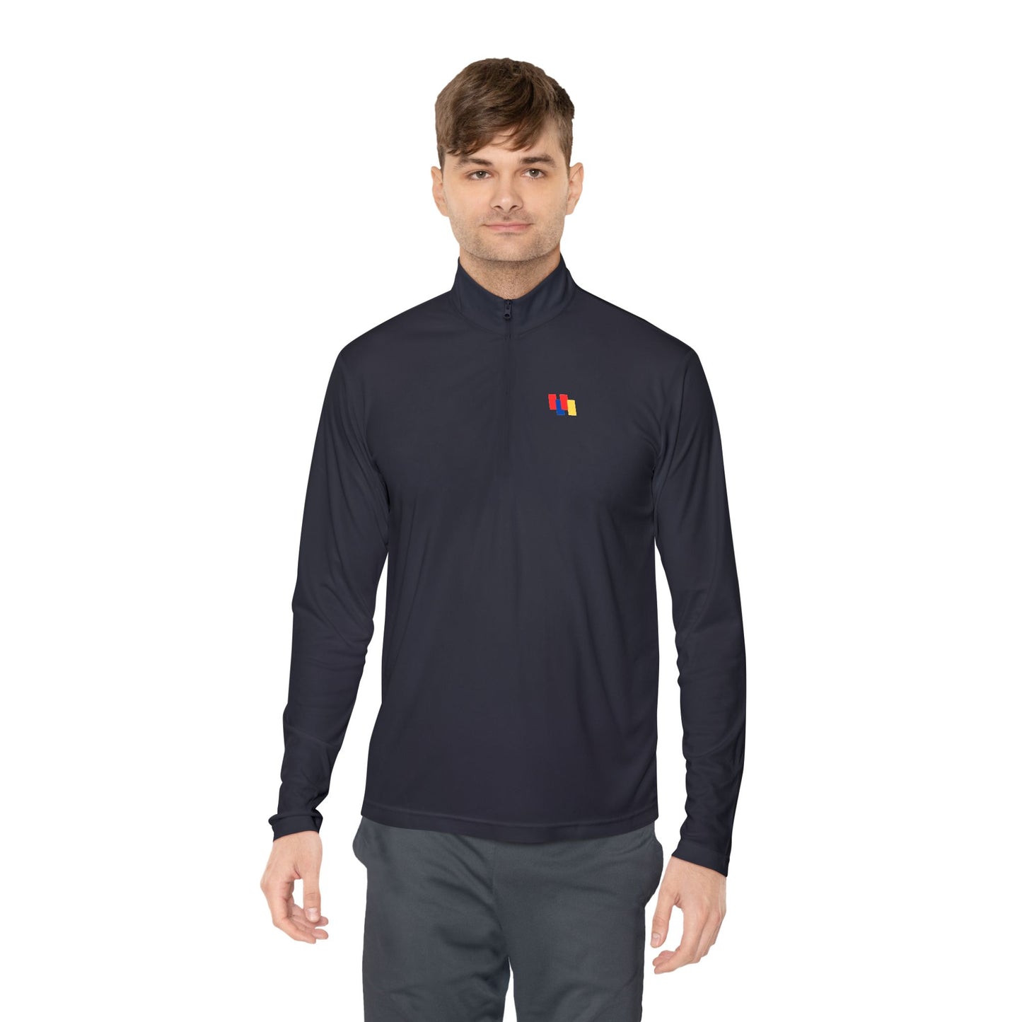 CozyGear Unisex Quarter-Zip Pullover | Lightweight, Versatile Layering for Casual Outings, Sports & Gifting
