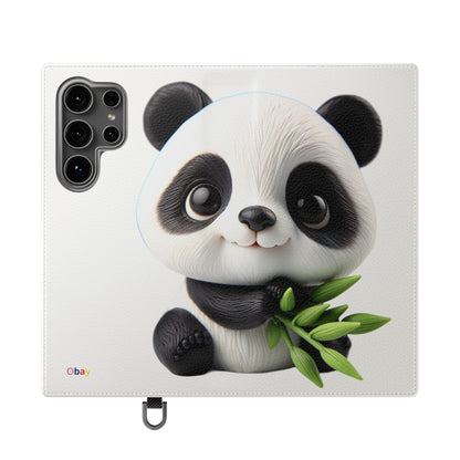 PandaPal Cute Panda Flip Case - Stylish Protection for Kids' Phones, Perfect Gift for Animal Lovers