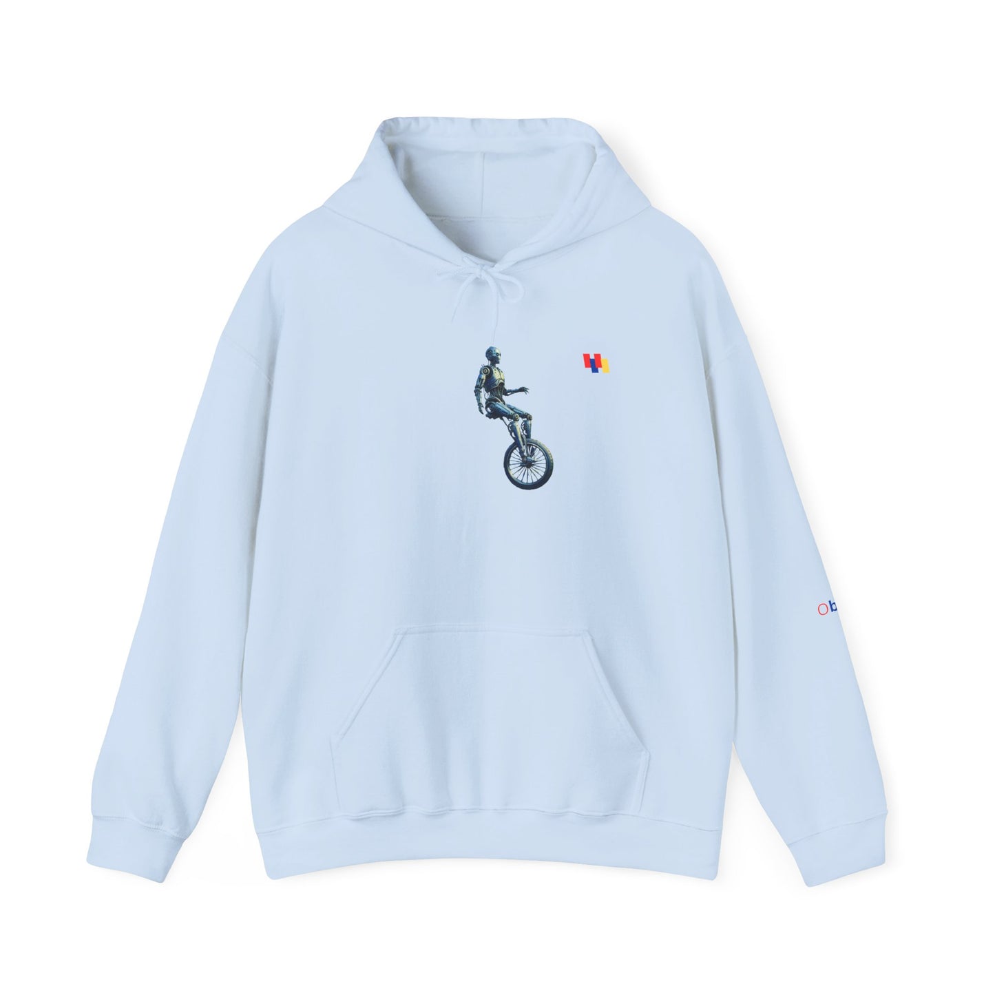 Unicyclist Art Hoodie - Cozy Unisex Sweatshirt, Perfect Everyday Casual Wear