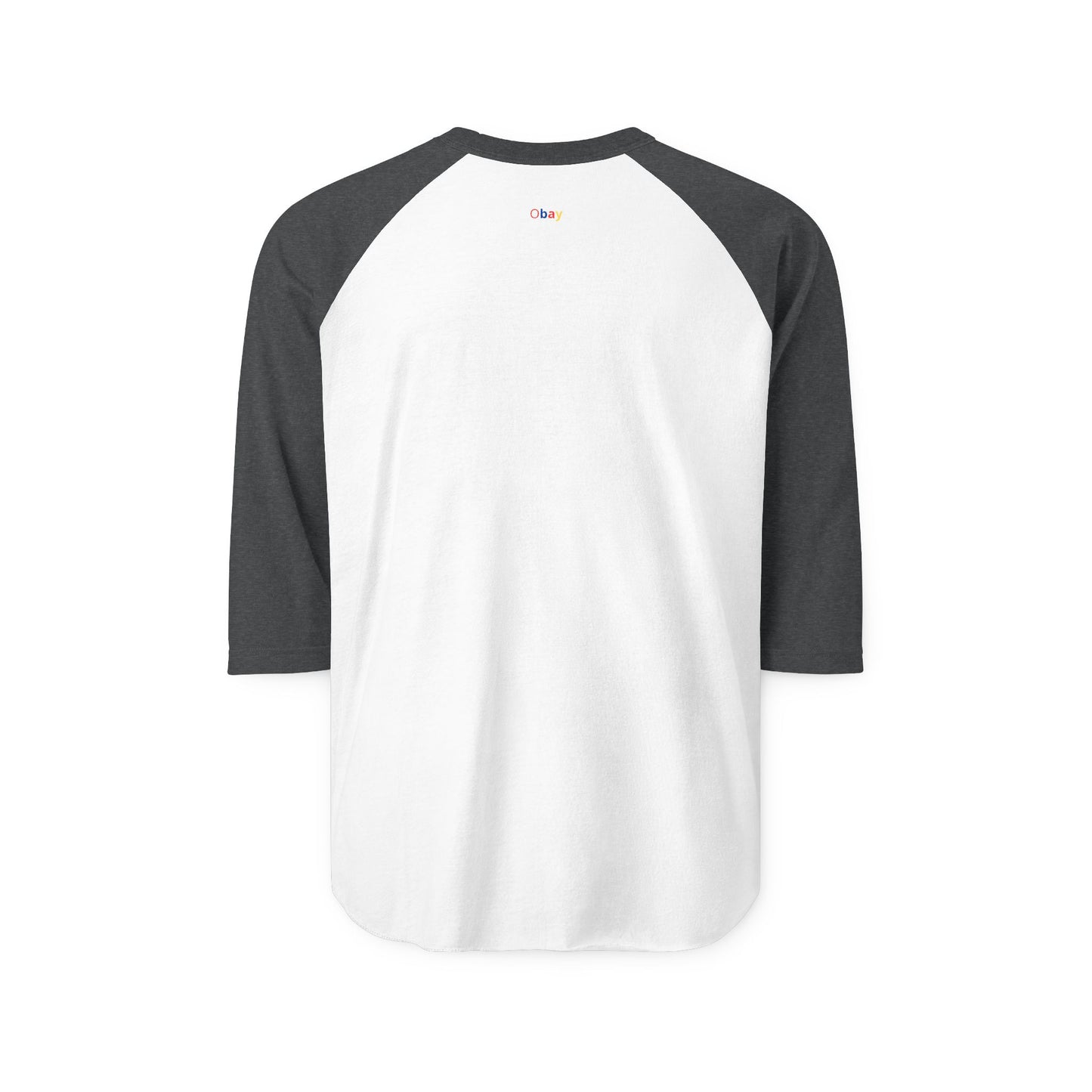 Obay Ultra-Soft Raglan Tee - Unisex Three-Quarter Sleeve Baseball Shirt