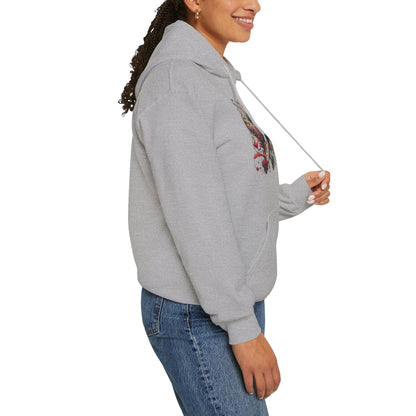 Love-Struck Hearts Hoodie - Ultra-Soft Unisex Comfort That Steals Hearts