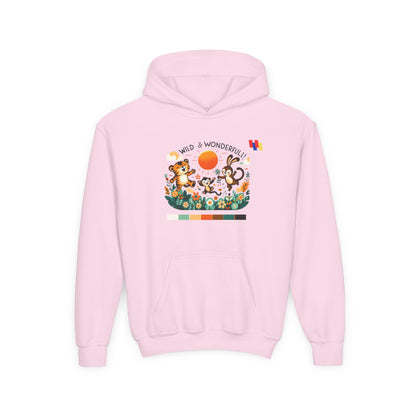 Obay Wild & Wonderful Youth Hoodie - Cozy Animal Design for Adventurous Kids