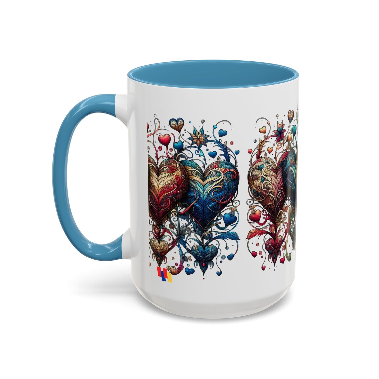 Romantic Heart Coffee Mug - Perfect for Coffee Lovers