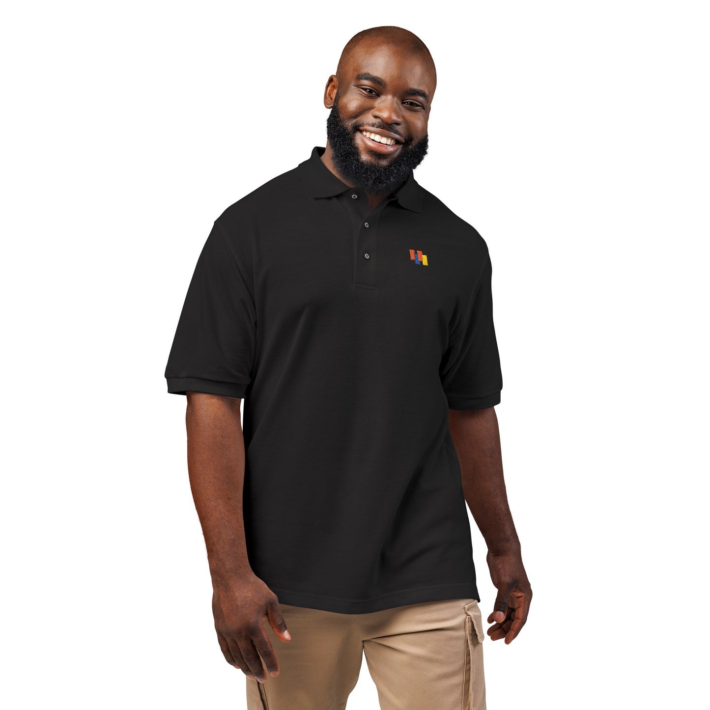 Stylish Embroidered Polo Shirt - Ultra-Comfortable, Versatile Summer Essential