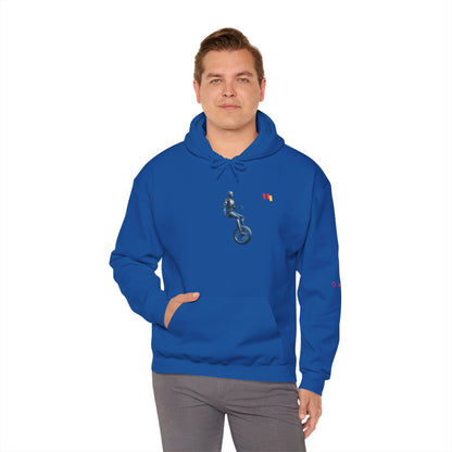 Unicyclist Art Hoodie - Cozy Unisex Sweatshirt, Perfect Everyday Casual Wear