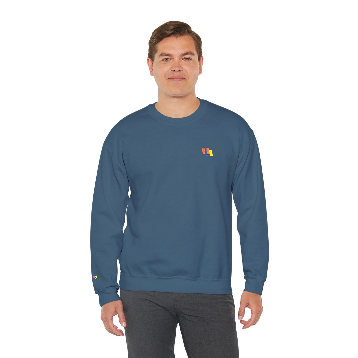 Vibrant Crewneck Sweatshirt by Obay - Cozy, Unisex Design for Casual Wear