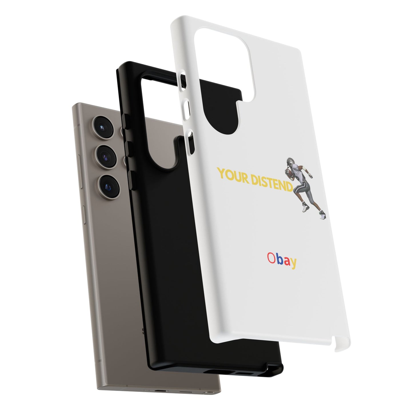 Athlete’s Edge Customizable Tough Phone Case - Durable Sports Design for iPhone, Perfect Personalized Gift for Sports Lovers
