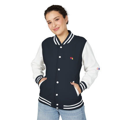 Premium Heavyweight Letterman Jacket - Vintage Athletic Style