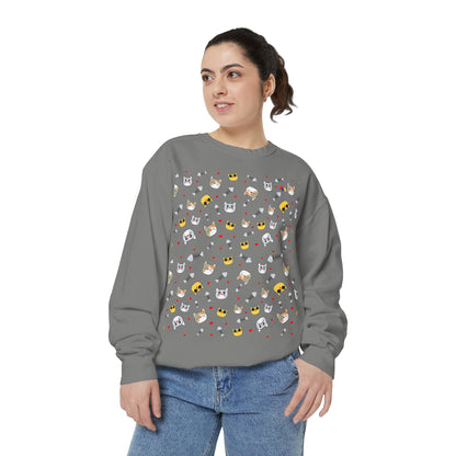 Adorable Cat Lover's Dream Sweatshirt - Ultra-Cozy Unisex Design