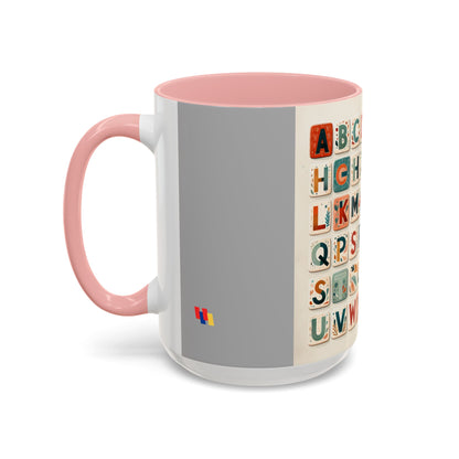 Obay Charming Coffee Mug with Alphabet Design
