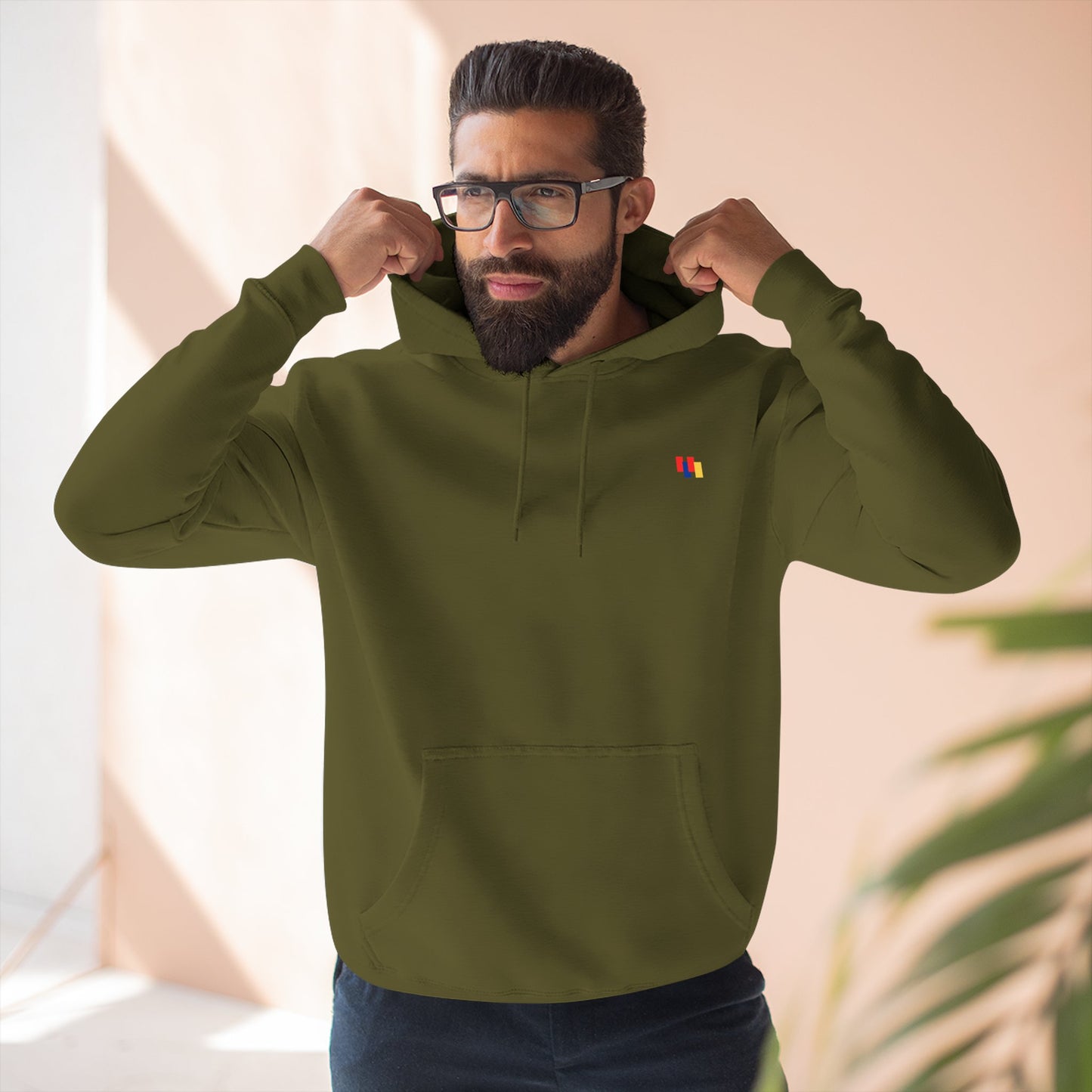 Ultimate Cozy Autumn Hoodie - Three-Panel Fleece Design Perfect for Fall & Thanksgiving