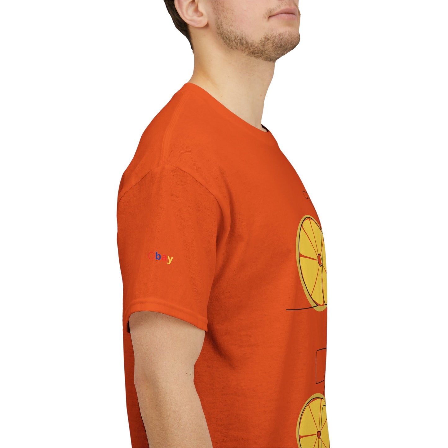 Lemon Bicycle Unisex Heavy Cotton Tee - Fun Graphic Shirt for Cyclists