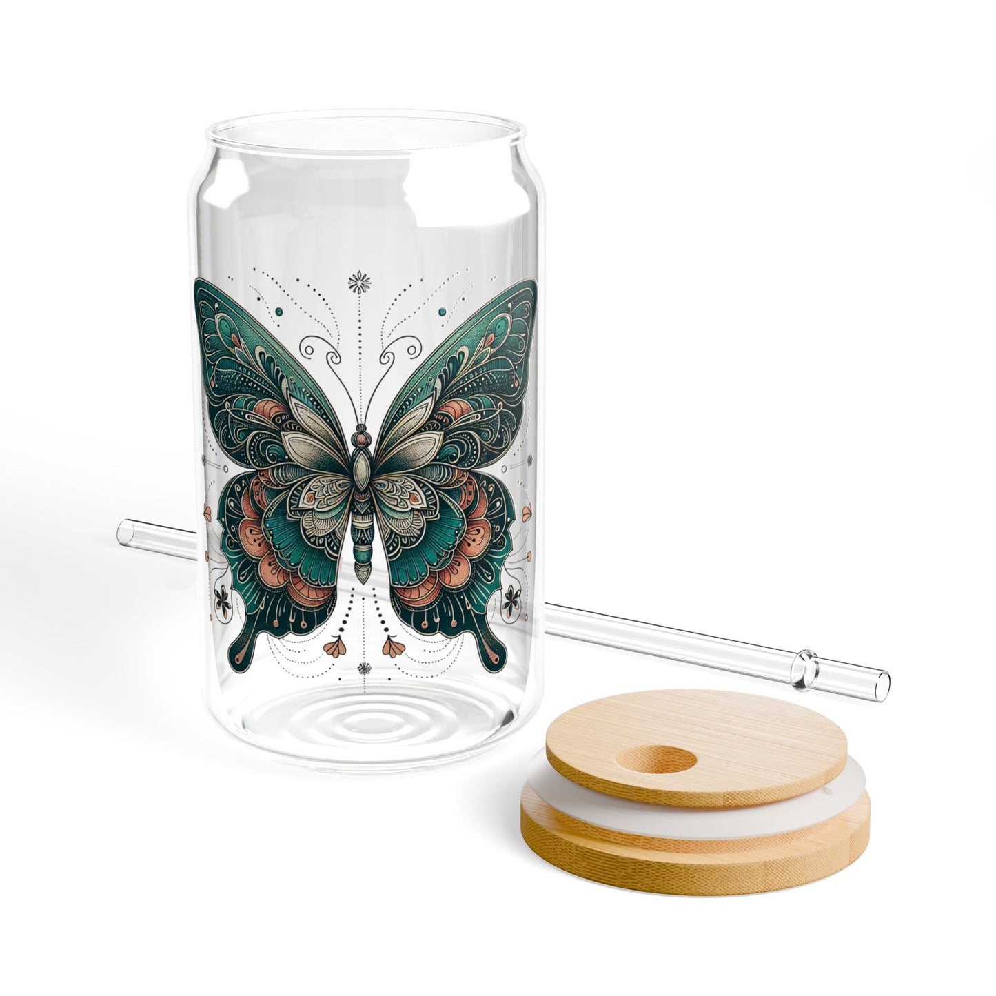 Obay Personalized Sipper Glass - Eco-Friendly & Stylish Drinkware