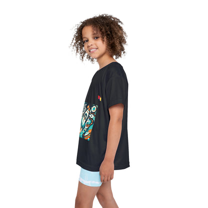 Obay Cosmic Kids Space Adventure Jersey - Colorful Rocket Design for Young Explorers