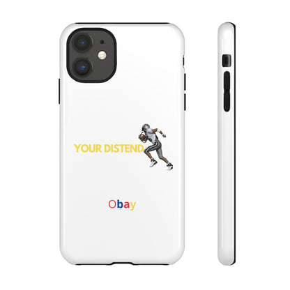 Athlete’s Edge Customizable Tough Phone Case - Durable Sports Design for iPhone, Perfect Personalized Gift for Sports Lovers