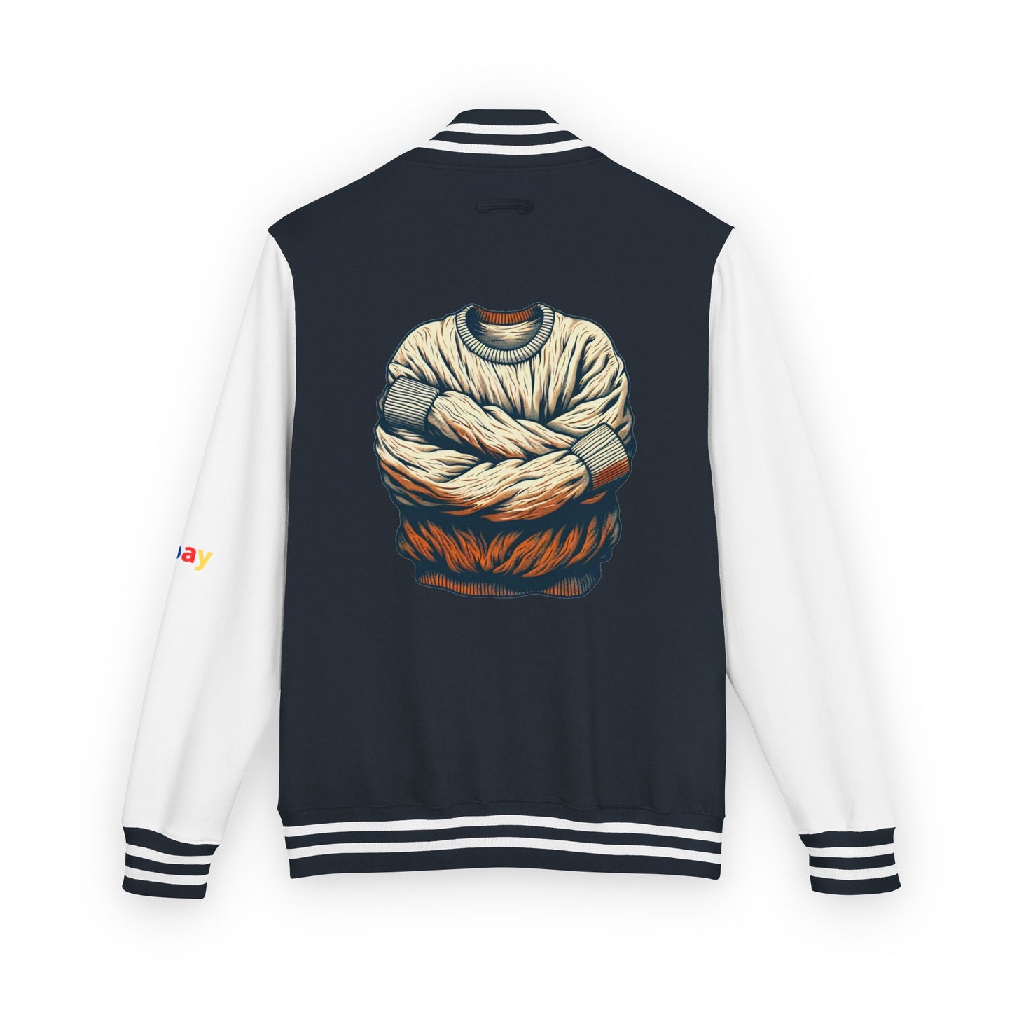 Premium Heavyweight Letterman Jacket - Vintage Athletic Style