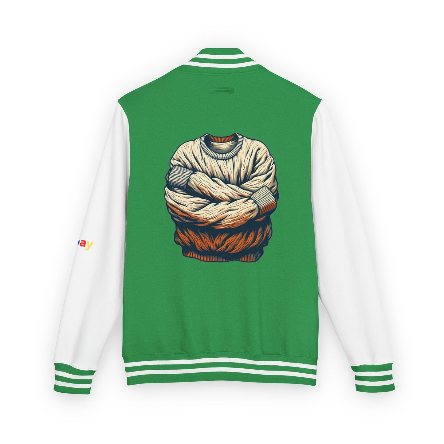 Premium Heavyweight Letterman Jacket - Vintage Athletic Style