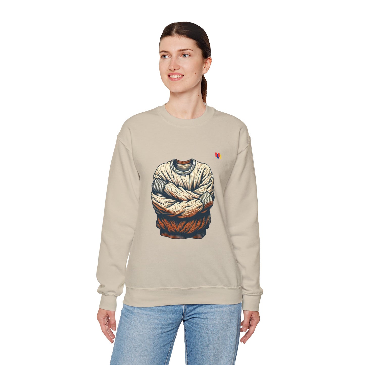 Artistic Crewneck Sweatshirt - Unique Design That Turns Heads