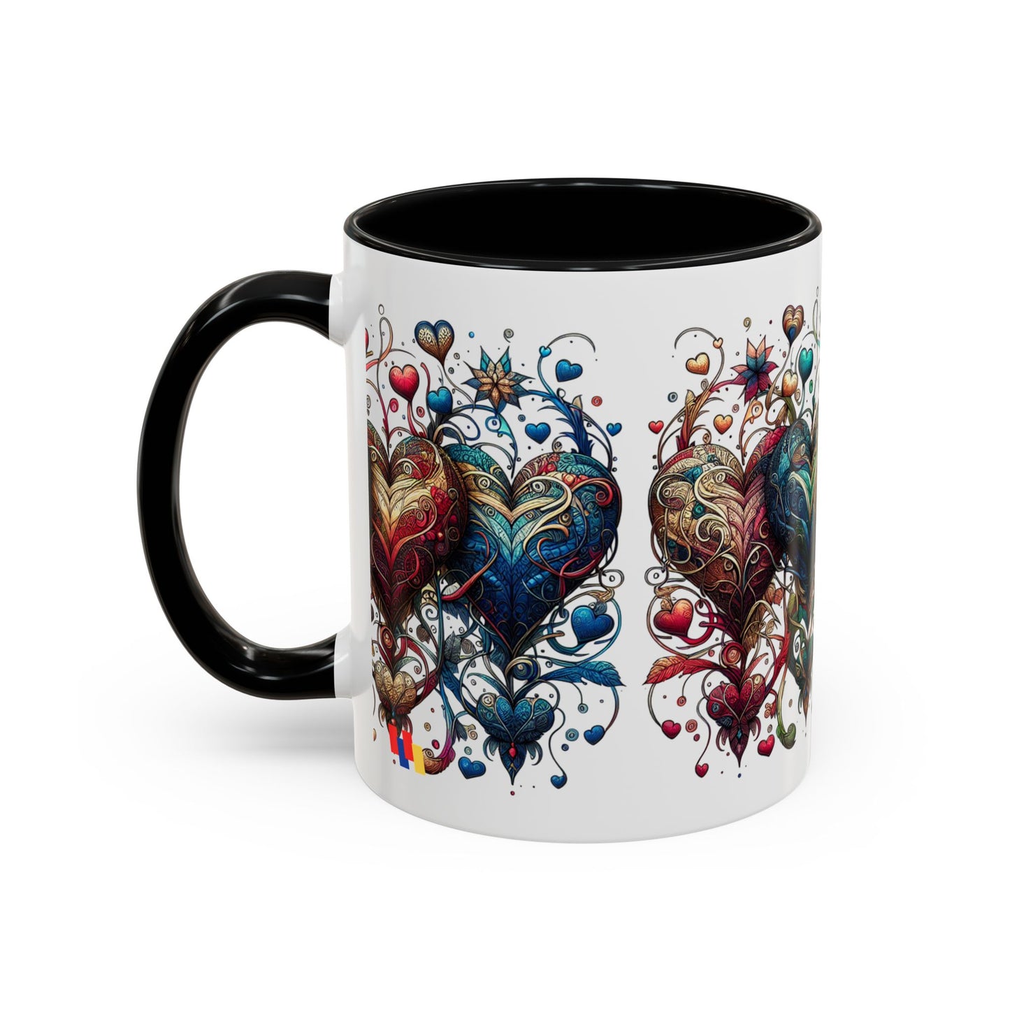 Romantic Heart Coffee Mug - Perfect for Coffee Lovers