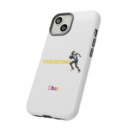 Athlete’s Edge Customizable Tough Phone Case - Durable Sports Design for iPhone, Perfect Personalized Gift for Sports Lovers