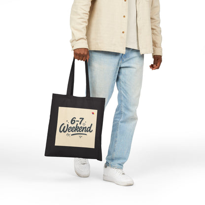 Eco-Chic Cotton Canvas Tote - Your Perfect Everyday Companion