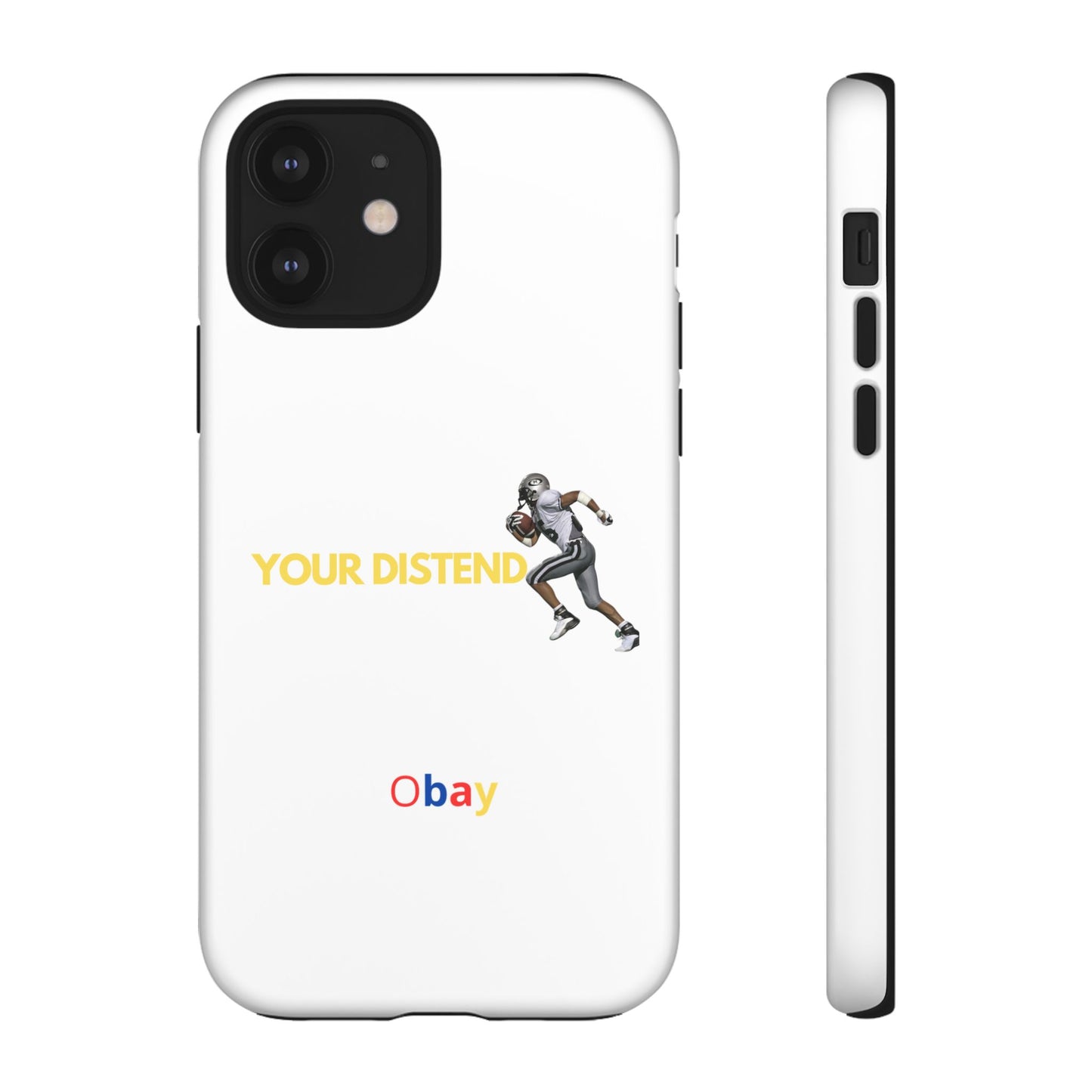 Athlete’s Edge Customizable Tough Phone Case - Durable Sports Design for iPhone, Perfect Personalized Gift for Sports Lovers