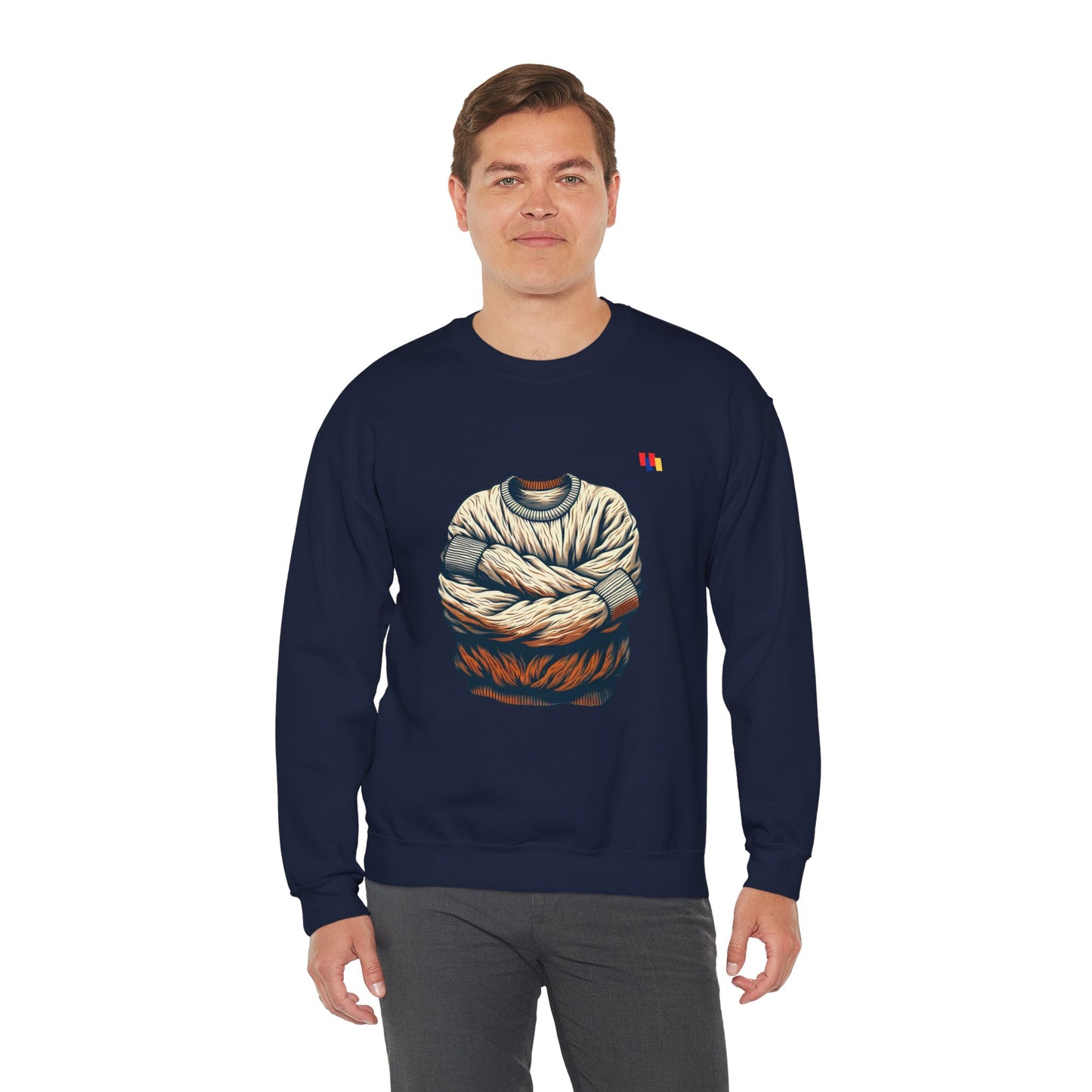 Artistic Crewneck Sweatshirt - Unique Design That Turns Heads