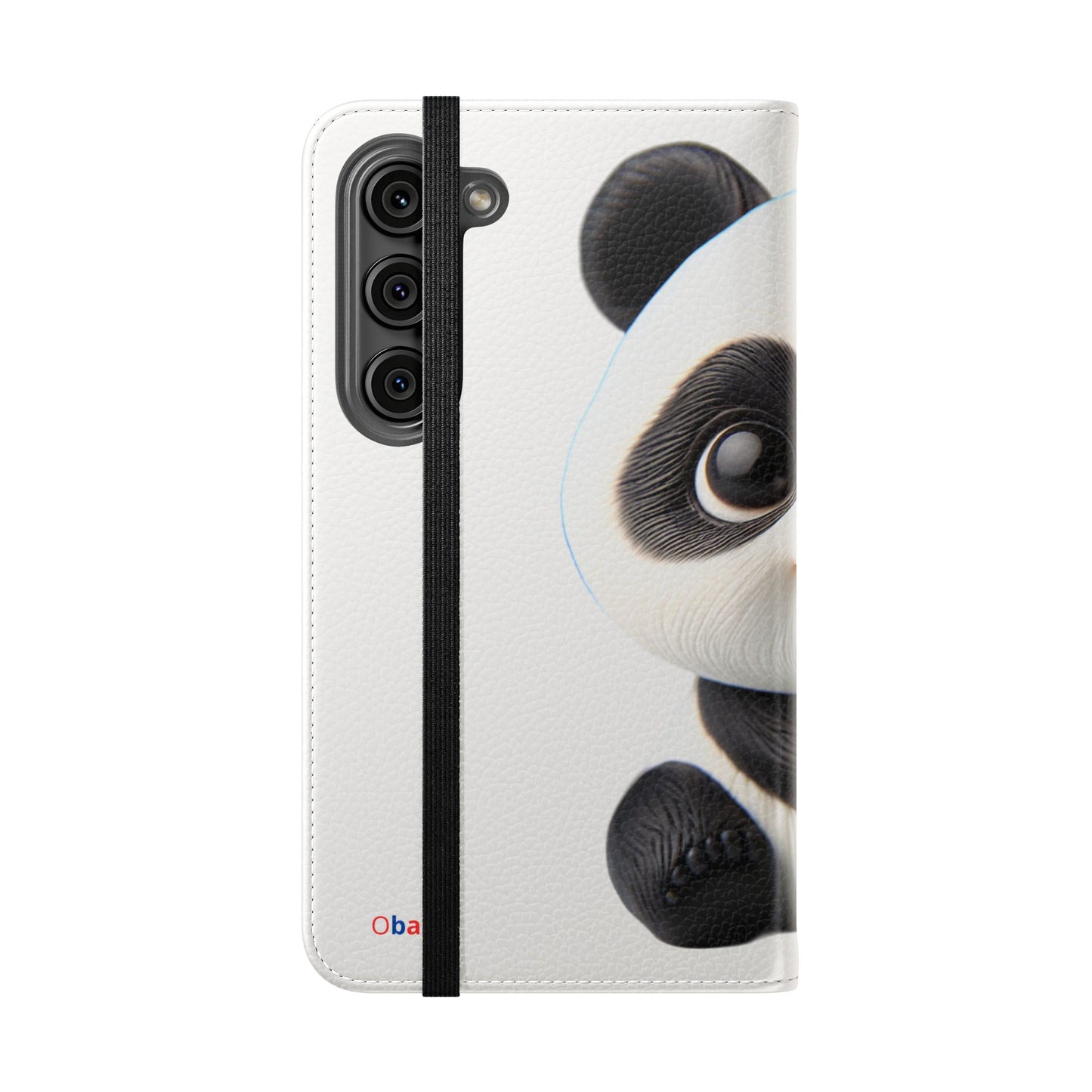 PandaPal Cute Panda Flip Case - Stylish Protection for Kids' Phones, Perfect Gift for Animal Lovers