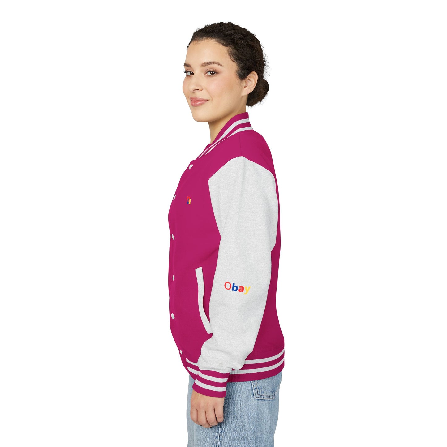Premium Heavyweight Letterman Jacket - Vintage Athletic Style