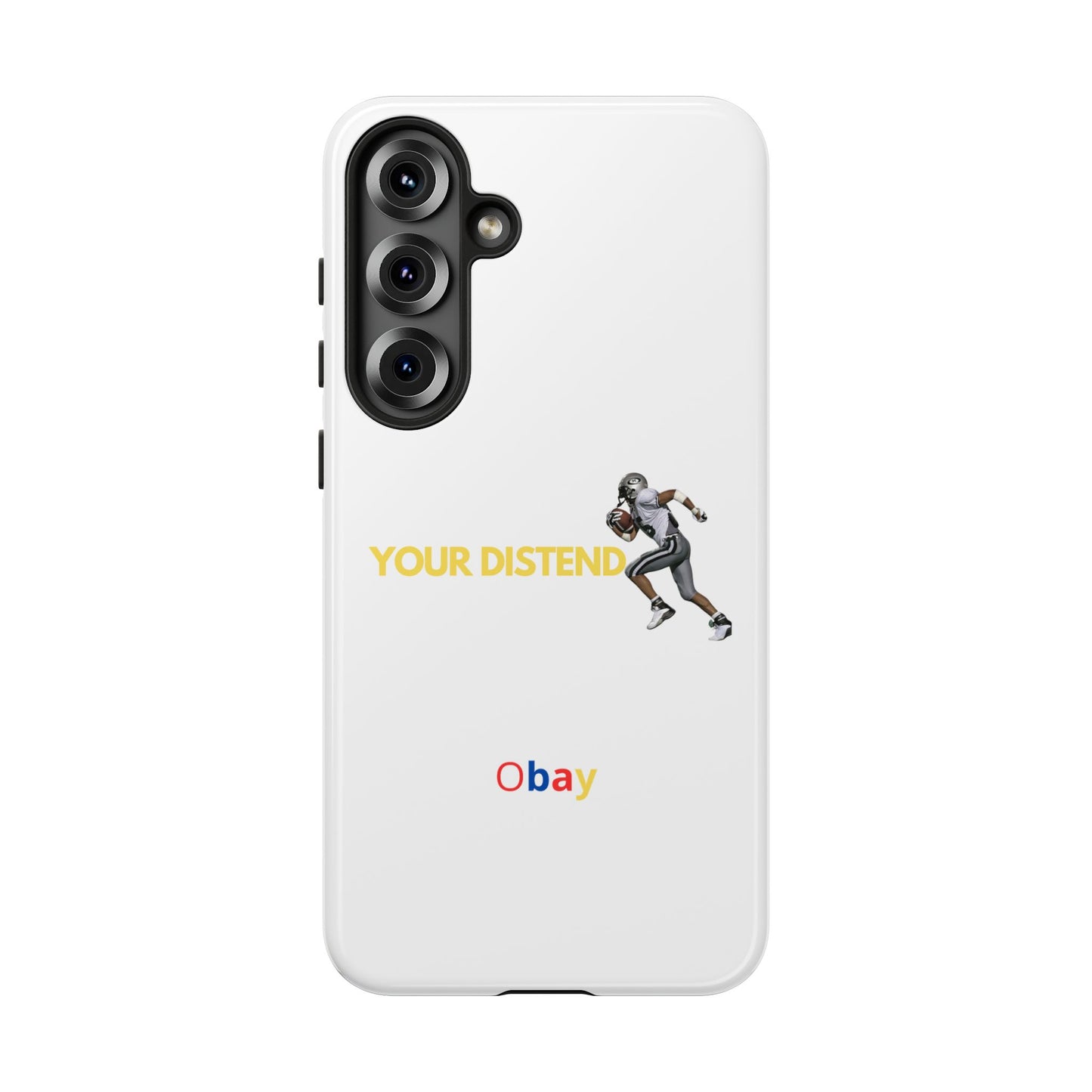 Athlete’s Edge Customizable Tough Phone Case - Durable Sports Design for iPhone, Perfect Personalized Gift for Sports Lovers