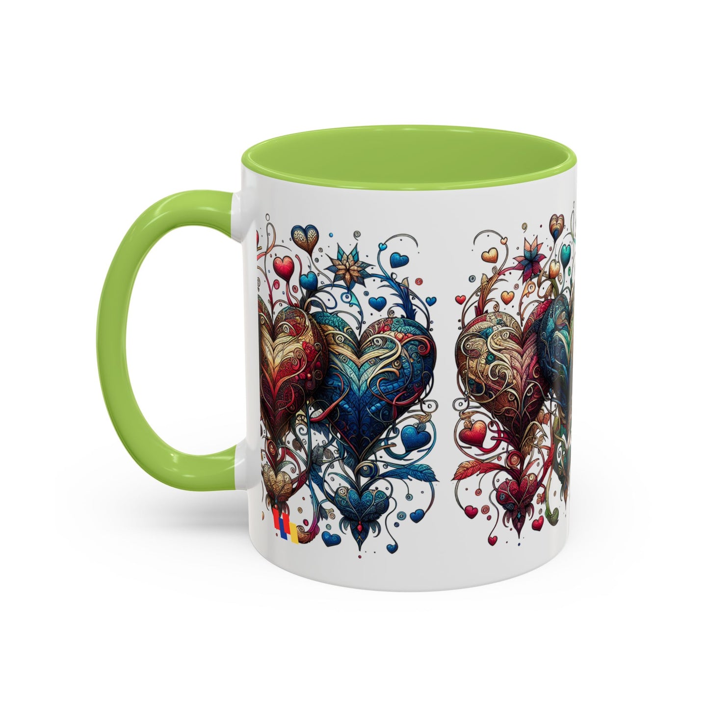 Romantic Heart Coffee Mug - Perfect for Coffee Lovers