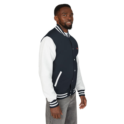 Premium Heavyweight Letterman Jacket - Vintage Athletic Style