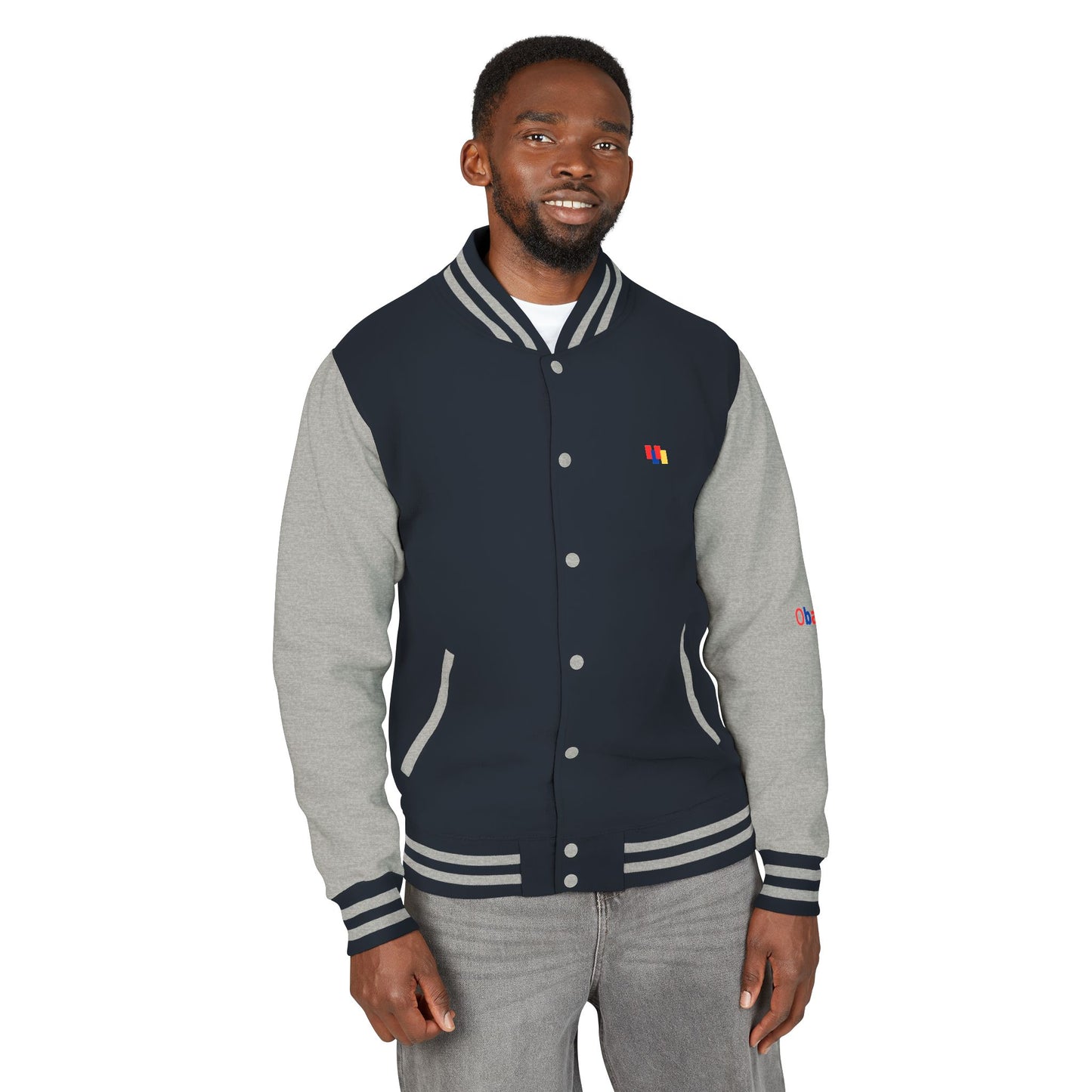 Premium Heavyweight Letterman Jacket - Vintage Athletic Style