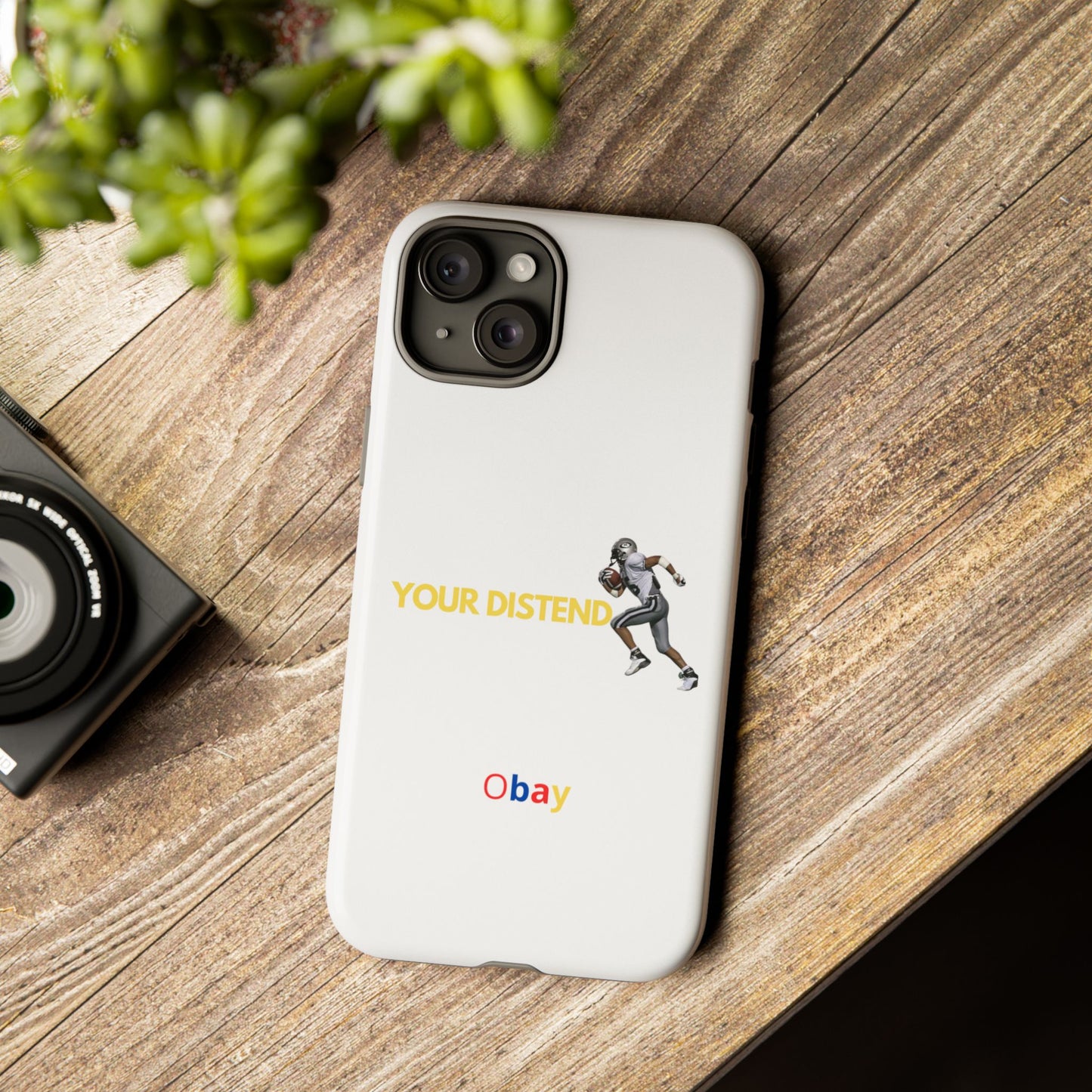 Athlete’s Edge Customizable Tough Phone Case - Durable Sports Design for iPhone, Perfect Personalized Gift for Sports Lovers
