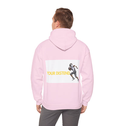 Athlete’s Edge Unisex Hooded Sweatshirt - Bold Graphic Design for Sports Lovers, Cozy Fit for Ultimate Comfort