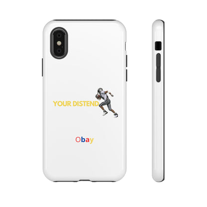 Athlete’s Edge Customizable Tough Phone Case - Durable Sports Design for iPhone, Perfect Personalized Gift for Sports Lovers