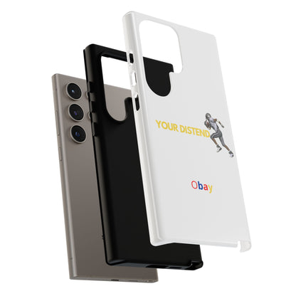 Athlete’s Edge Customizable Tough Phone Case - Durable Sports Design for iPhone, Perfect Personalized Gift for Sports Lovers
