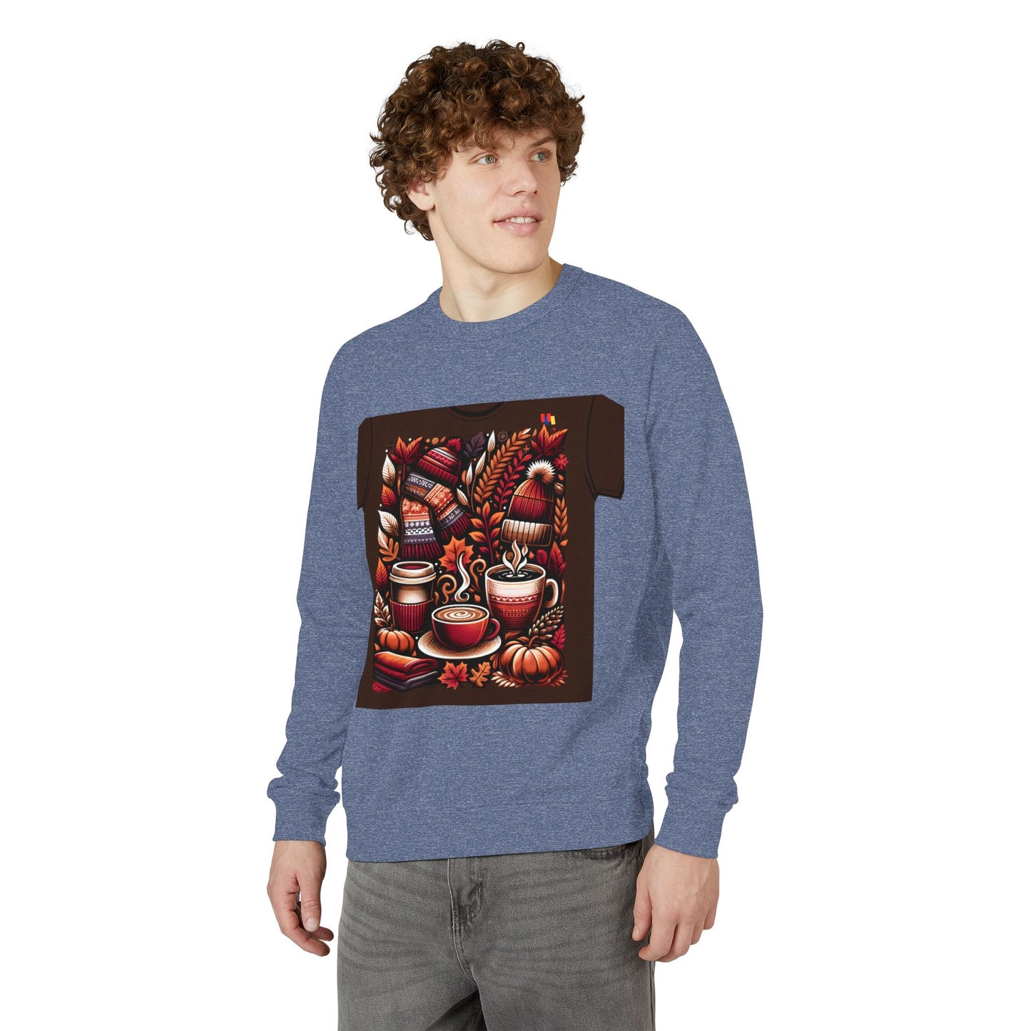 Cozy Crewneck Sweatshirt - Unisex French Terry, Perfect for All-Season Comfort & Casual Style
