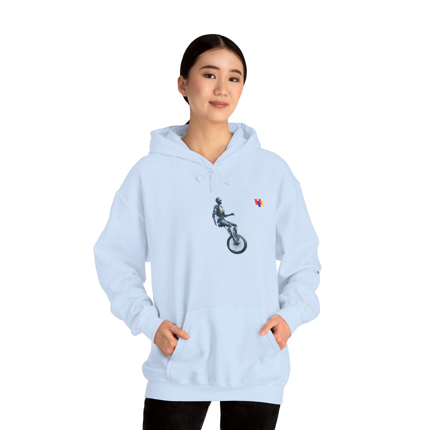 Unicyclist Art Hoodie - Cozy Unisex Sweatshirt, Perfect Everyday Casual Wear