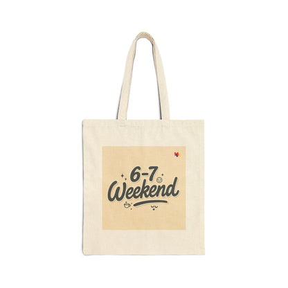 Eco-Chic Cotton Canvas Tote - Your Perfect Everyday Companion