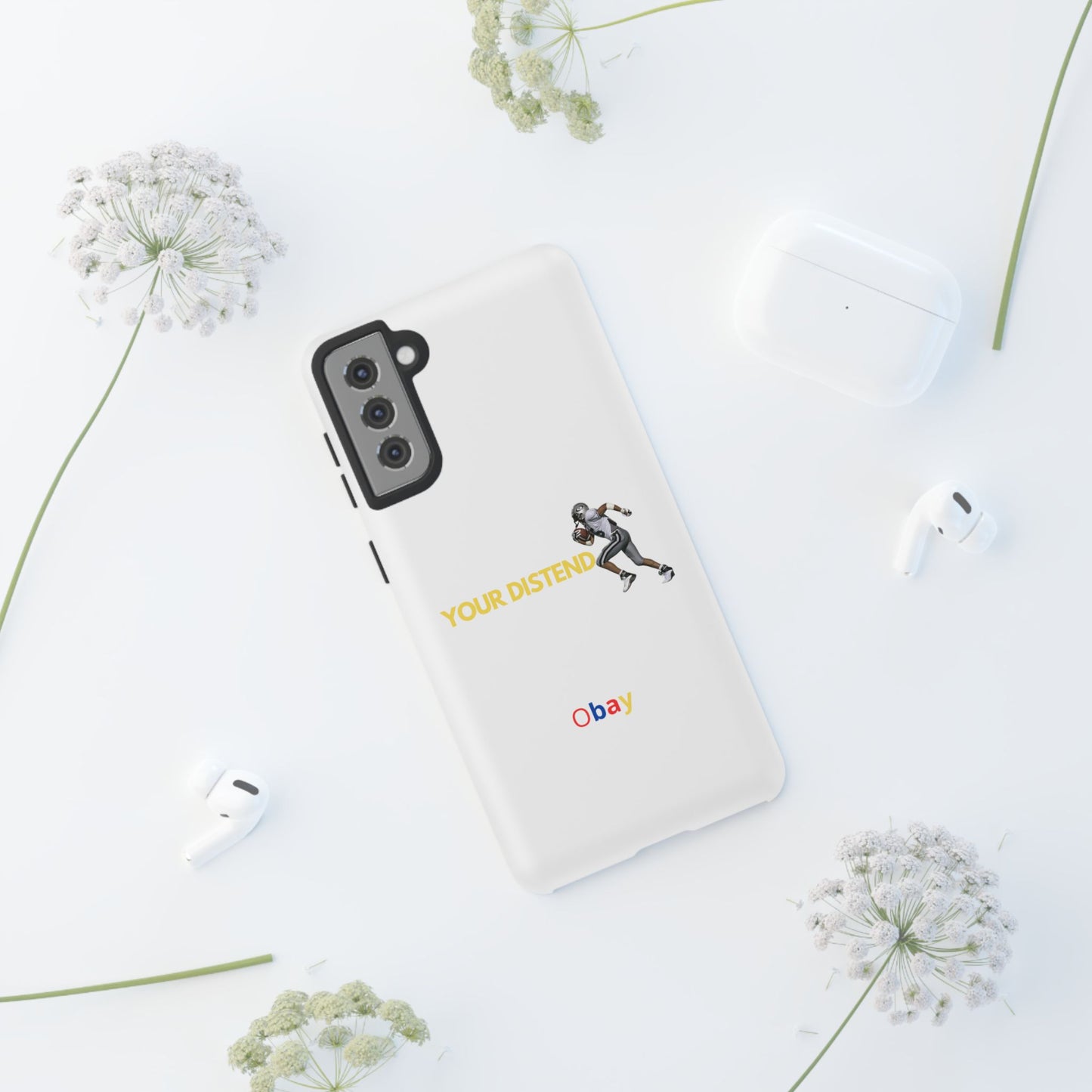 Athlete’s Edge Customizable Tough Phone Case - Durable Sports Design for iPhone, Perfect Personalized Gift for Sports Lovers