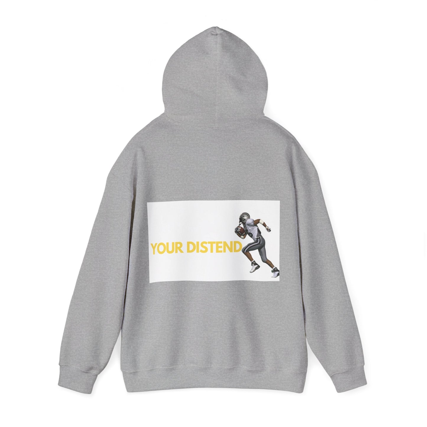 Athlete’s Edge Unisex Hooded Sweatshirt - Bold Graphic Design for Sports Lovers, Cozy Fit for Ultimate Comfort