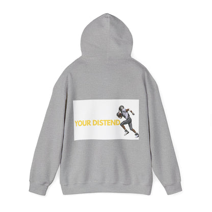 Athlete’s Edge Unisex Hooded Sweatshirt - Bold Graphic Design for Sports Lovers, Cozy Fit for Ultimate Comfort