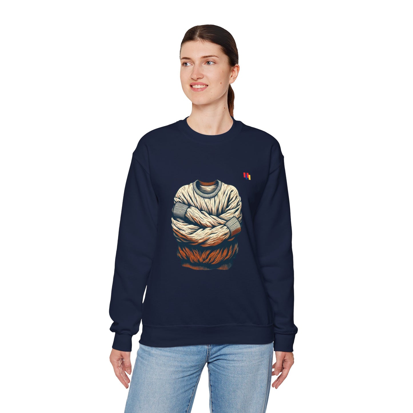 Artistic Crewneck Sweatshirt - Unique Design That Turns Heads
